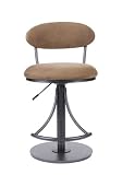 Hillsdale 4641-831 Venus Adjustable Swivel Stool, Bear