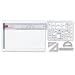 CHA522130INT - Interior Design Draft Kit, 18-5/8x1