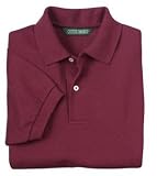 NEW Outer Banks - 68-Ounce Pique Knit Sport Shirt Wine-4XL