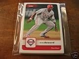 2006 FLEER PHILADELPHIA PHILLIES BASEBALL CARDS TEAM SET OF 15