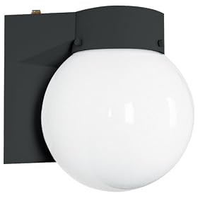 MaxLite ML4G181GLBK 18-Watt Globe Lantern (75-Watt equivalent) in Black by Maxlite