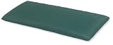 Glencrest CC 2 SEAT BENCH CUSHION - PLAIN GREEN