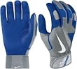 Nike GB0305 Diamond Elite Pro Batting Gloves - Pewter/Game Royal
