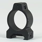 TRADITIONS WEAVER STYLE ALUMINUM RING -- 30MM LOW BLACK GLOSS 49122