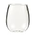 Polycarbonate Stemless Wine Tumblers Set of 6