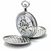 Eichm�ller Taschenuhr 8212 teilskeletttiert beidseitig aufklappbar