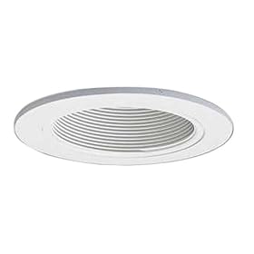 Halo 993W 4-Inch White Coilex Baffle with White Trim