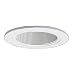 Halo 993W 4-Inch White Coilex Baffle with White Trim