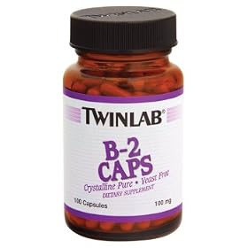TwinLab - B-2 Caps, 100 mg, 100 capsules