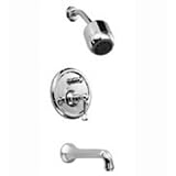 JADO 818 COMP LEVER PB TUB/SHOWER SET-PC