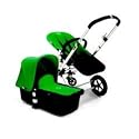 Bugaboo Cameleon Complete Stroller (Dark Grey Base, Green Fabric)