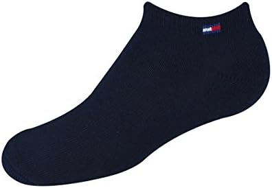 Tommy Hilfiger Kid's Socks Flat Knit No Show Classic Navy 3pairs