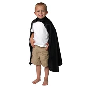 31N2J5g6UoL. SL500 AA300  Boys Black Superhero Bat Vampire Dracula Dressup Halloween Costume Cape