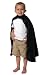 Boys Black Superhero Bat Vampire Dracula Dressup Halloween Costume Cape