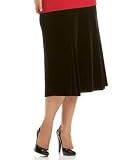 Jones New York Plus Size Stretch Velvet Skirt