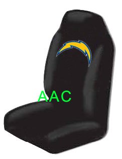 Set of 2 NFL Licensed Universal-fit Front Bucket Seat Cover - San Diego Chargers