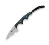 CRKT Minimalist Green/Black Micarta Neck Knife Full-Tang 20 Inch Wharncliffe Blade