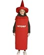 Kids Ketchup Costume - Check out our mustard bottle and hot dogs too!