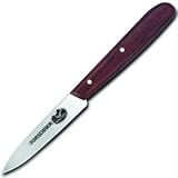 Forschner / Victorinox Paring, 3 1/4 in, Straight, Small Rosewood Handle Model 40001