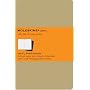 Moleskine Ruled Cahier Journal Kraft Large: set of 3 Ruled Journals