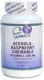 Acerola-Raspberry Chewable Vitamin C 300 mg