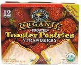Toaster Pastries, Strawberry, Frosted (12 per box), Organic, 22 oz.