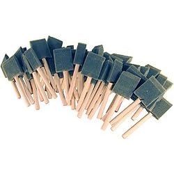 Click here to buy 50 Piece Foam Paint Brush Set by ToolsNow.