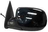 2001, 2002 GMC Sierra 3500 SLT Driver Side Mirror Head Assembly - Power Heated Manual Fold W/ Puddle Lamp Smooth Cover