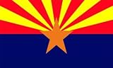 Arizona State Flag Nylon 5 ft. x 8 ft.