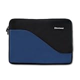 SimpleSleeve, Premium Protective Neoprene Sleeve for Apple MacBook Air 13 Inch, Black/Blue