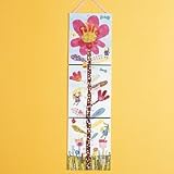 Flower Growth Chart- Hot Pink