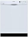 Bosch Evolution 500 Series: SHE45M02UC Full Console Dishwasher with 4 Wash Cycles, Platinum Mid Rack
