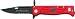 Spring Assist Confedarate Flag South Will Rise Again Knife Red Handle 4.5
