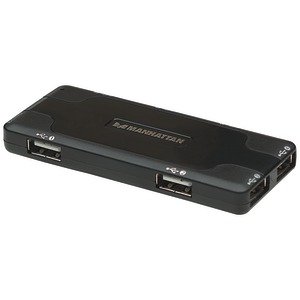 New High Quality MANHATTAN 161169 7-PORT USB 2 0 POCKET HUB (COMPUTER-EQUIPMENT)