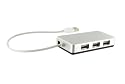 Artwizz aktiv 6 Port USB Hub in Silber/Aluminium