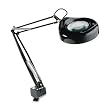 Ledu L745BK Fluorescent Magnifying Swing Arm Clamp Mount Lamp, 42 Reach, Black
