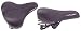 Velo Plush Women's Touring Saddle With Springs Lycra Black 126675