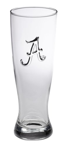 Arthur Court University of Alabama Collegiate Pilsner Glass, Set of 4