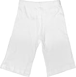 Infant Baby Rib Karate Pant, White, 12-18