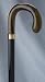 Imitation Horn Crook Handle Walking Stick / Cane Made in Italy