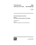 IEC/TS 61400-23 Ed. 1.0 en:2001, Wind turbine generator systems - Part 23: Full-scale structural testing of rotor blades