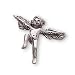 The Perfect 14K White Gold Angel Pin - 15X17MM - 15X17MM