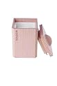 T&G Sugar Storage Jar with Liner and Seal. 120 x 120 x 175mm in Cadillac pink