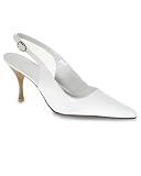 Slingback pump