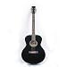 Full Size Acoustic Guitar with Carrying Bag - Black