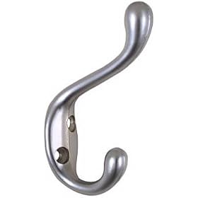 <b>National #N273-524 Heavy Duty Chrome Coat/Hat Hook</b>