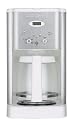 Cuisinart DCC-1200W Brew Central 12-Cup Programmable Coffee Maker, White and Stainless Steel