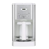 Cuisinart DCC-1200W Brew Central 12-Cup Programmable Coffee Maker, White and Stainless... by Cuisinart