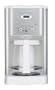 Cuisinart DCC-1200W Brew Central 12-Cup Programmable Coffeemaker, White and Stainless Steel