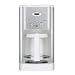 Cuisinart DCC-1200W Brew Central 12-Cup Programmable Coffee Maker, White and Stainless Steel